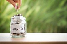 Two in five Irish people have donated more than €100 to charities in the past year