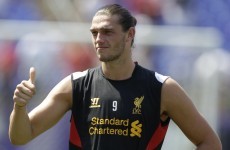 Andy Carroll out of Liverpool's Europa League trip