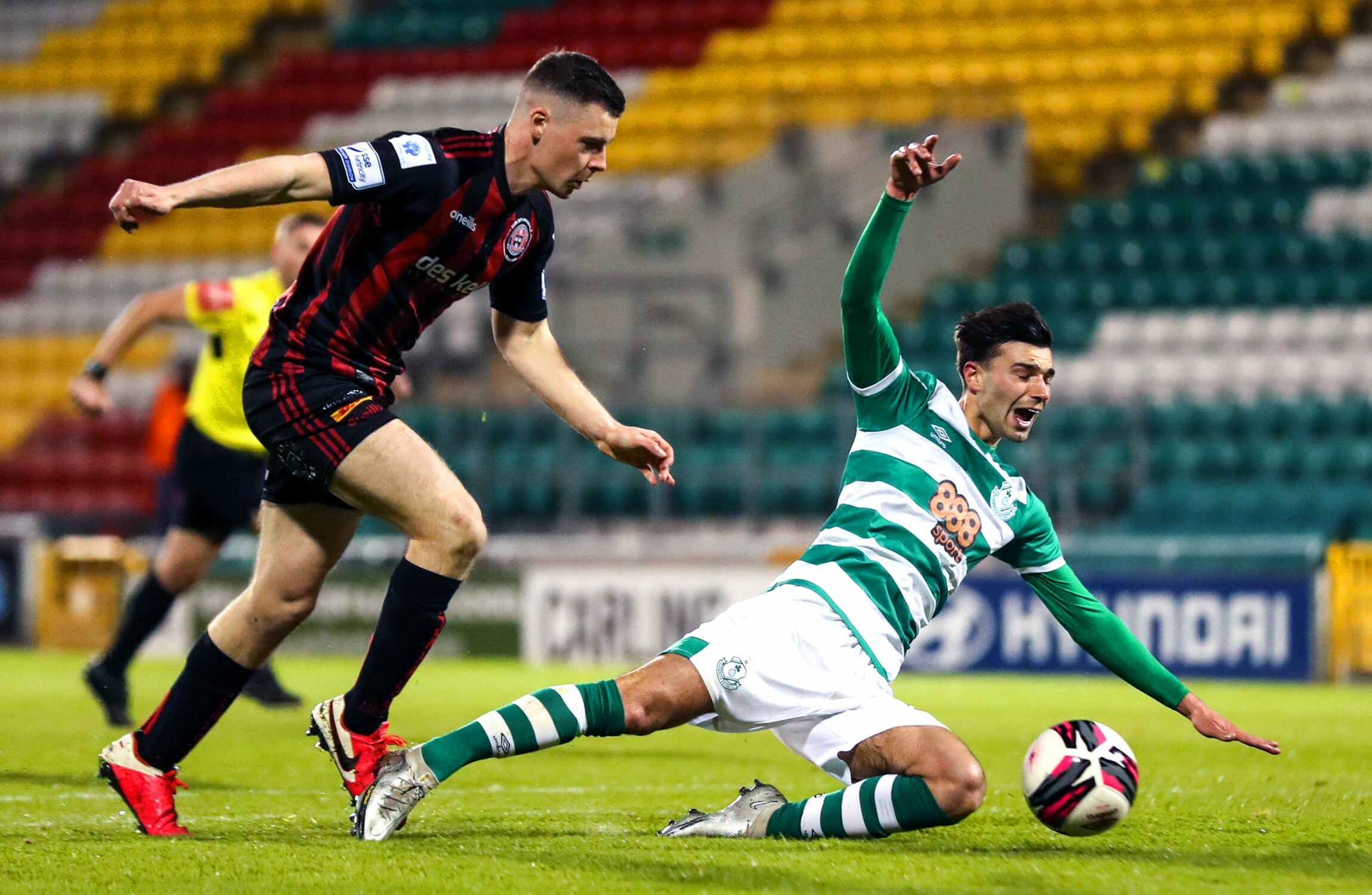 Controversial penalty and sending off the turning point as Rovers win derby against Bohs - Vimarsana News