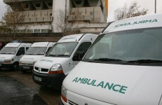 Ambulance involved in three-car accident in Derry