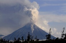 Evacuations as Ecuador volcano erupts