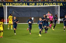 Pepe away goal gives 10-man Arsenal hope in narrow defeat to Villarreal