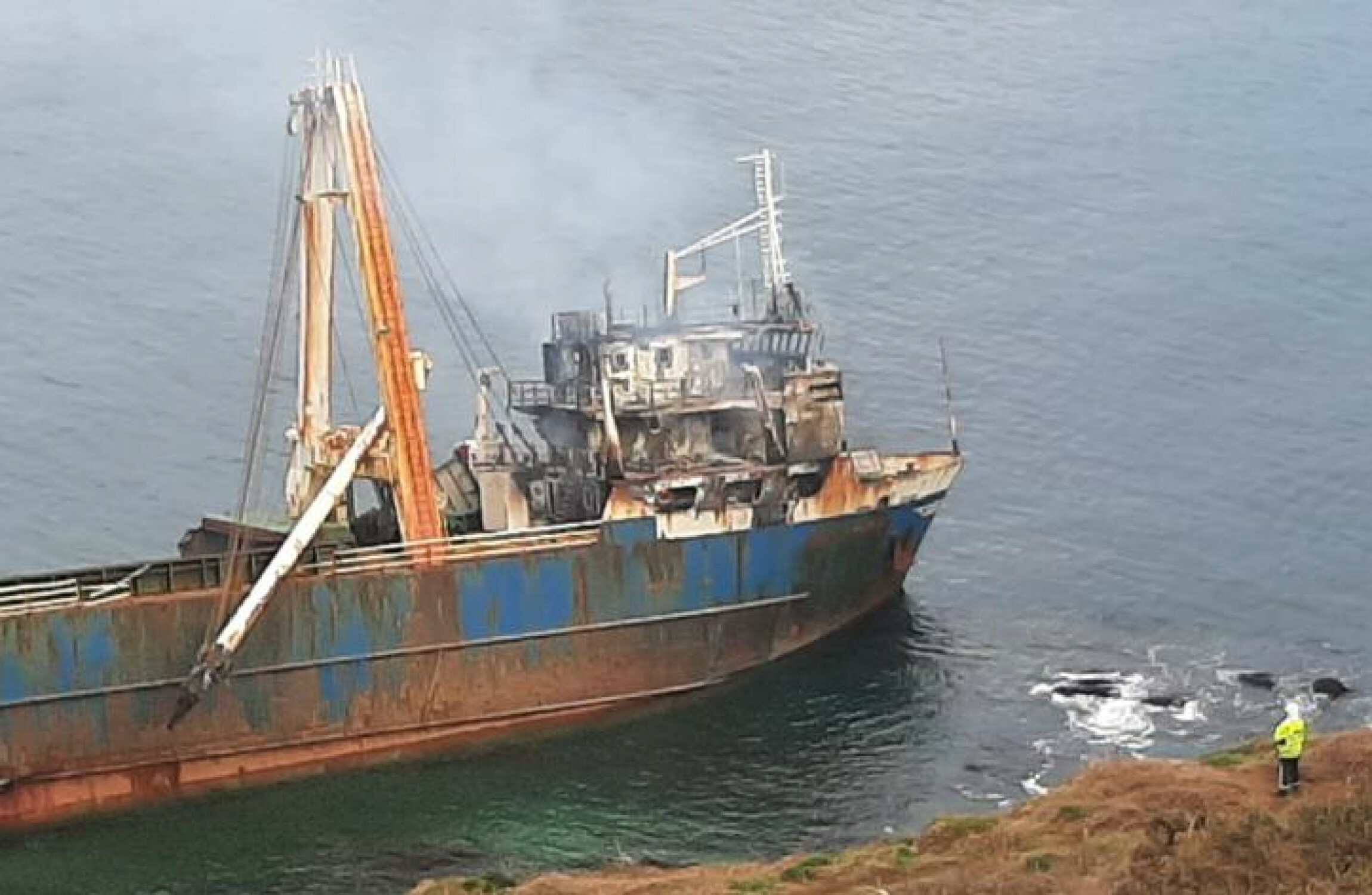 Gardaí launch investigation into cause of fire on MV Alta 'ghost ship' - Vimarsana News
