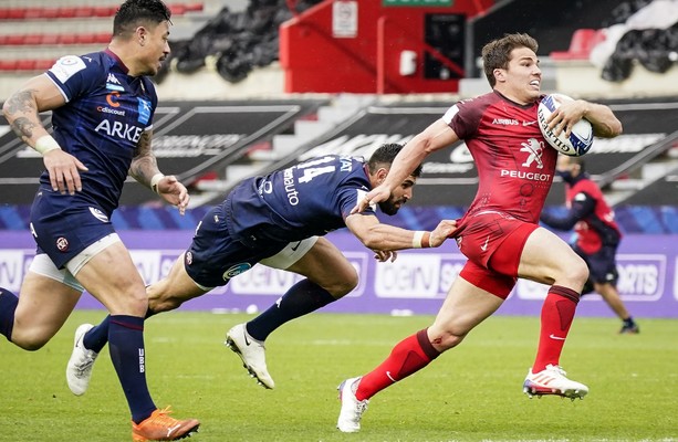 Toulouse await either Leinster or La Rochelle in the Champions Cup final