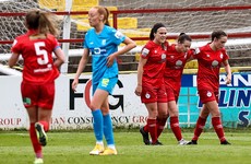 Goals either side of the break see Shels come out on top against DLR Waves