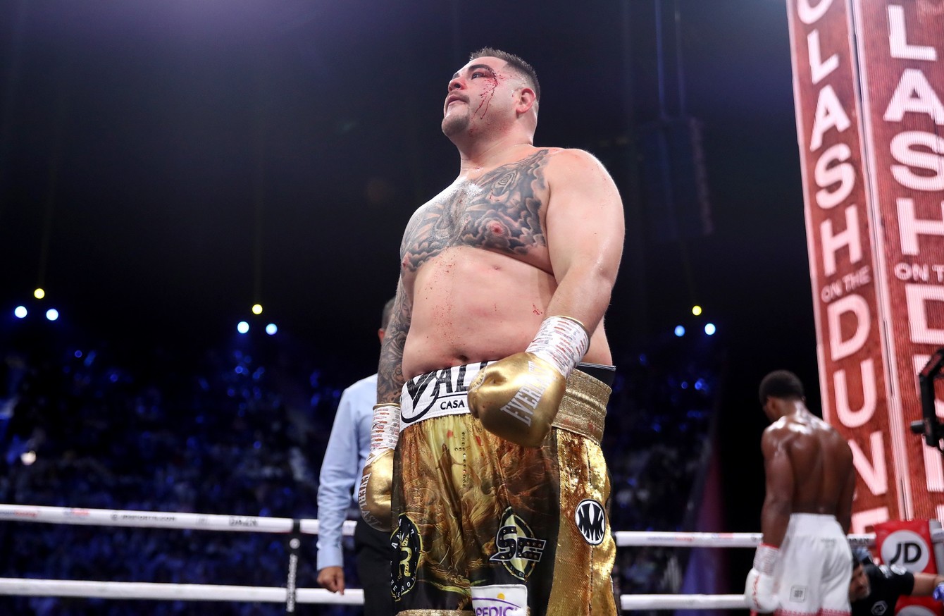 Andy Ruiz Jr recovers from knockdown to mark comeback fight with win