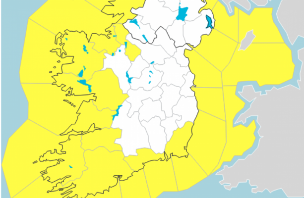 Status Yellow wind and rain warning in place tomorrow for ...