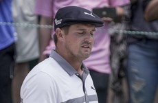 'Whoops' as DeChambeau flies 1,000 miles home, then learns he made cut
