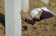 Srebrenica grave exhumed at former UN base