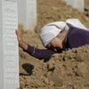 Srebrenica grave exhumed at former UN base