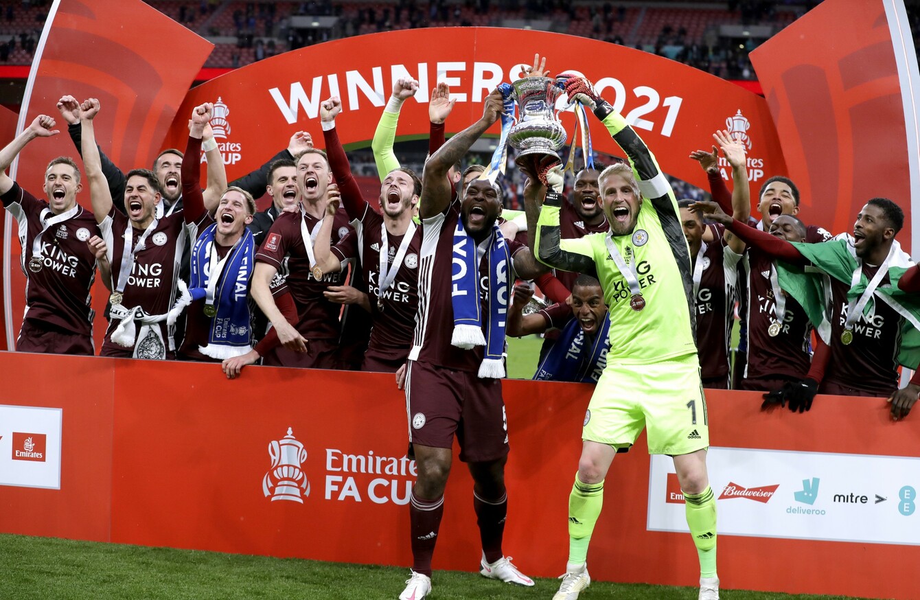 Leicester City lift FA Cup for the first time after Tielemans