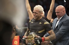 Second-round KO sees Oliveira crowned new UFC lightweight champion