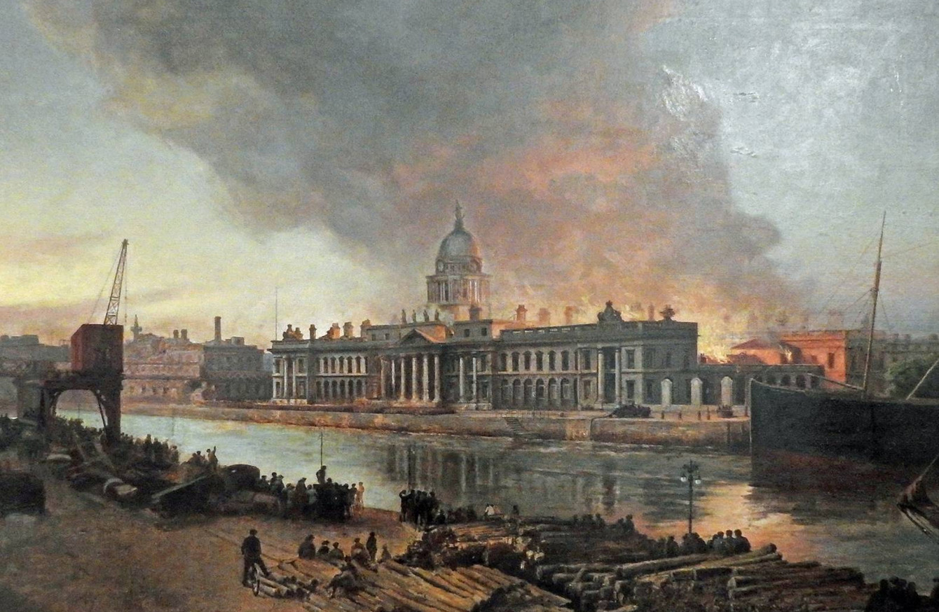 The Burning of the Custom House was one of the landmark events in the ...