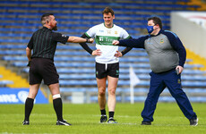 "I know he is a Ladies football referee as well and I think he was getting crossed over with rules at times'