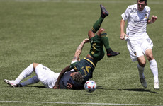 Irish international Williams sees red for horror tackle in heavy LA Galaxy defeat