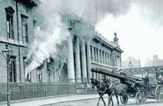 Burning the Custom House: Some Dublin firefighters played significant role by deliberately spreading the blaze