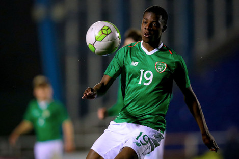 Ademipo Odubeko has represented Ireland at underage level.