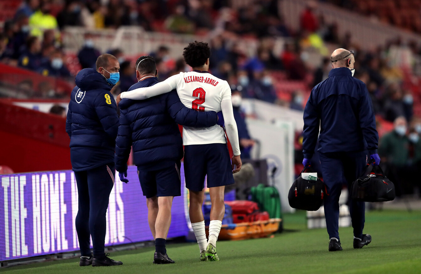 Trent alexander arnold injury