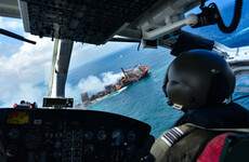 Race to prevent environmental disaster as chemicals ship sinks off Sri Lanka