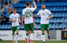 19-year-old Parrott 'over the moon' after scoring first and second Ireland goals in comeback win