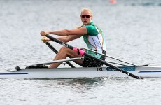 Puspure rows out with her head held high