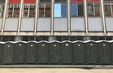 More bins and portable loos placed in cities this weekend (but some areas are still fenced off)