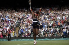 Serena Williams wins women's tennis final in style