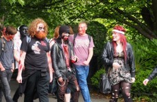 Zombies take over the streets of Dublin (and tidy up afterwards)