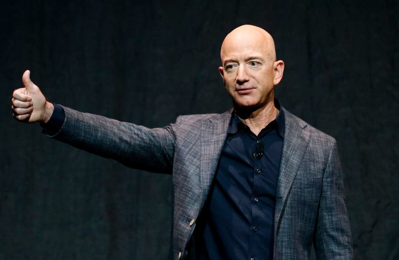 Somebody has bid $28 million for a trip to space with Jeff Bezos