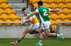 Offaly footballers seal promotion to Division 2 with hard-fought defeat of 14-man Fermanagh