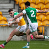 Offaly footballers seal promotion to Division 2 with hard-fought defeat of 14-man Fermanagh