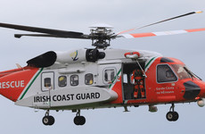 Three teenage boys winched off rocks after becoming stranded by rising tide