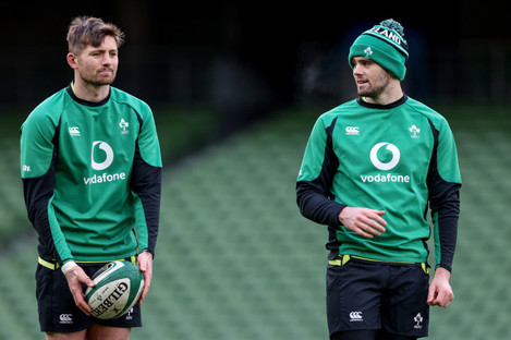 Ross Byrne missed out as younger brother Harry made the Ireland squad.
