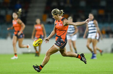 Ladies football legends Staunton and Stack re-sign for Greater Western Sydney Giants