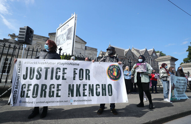 George Nkencho inquest adjourned as demonstrators gather at RDS to ...
