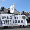 George Nkencho inquest adjourned as demonstrators gather at RDS to 'stand in solidarity' with family