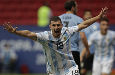Argentina win tense derby over Uruguay and England-born striker scores Chile winner