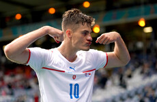 Czech star says goal celebration a tribute to MMA fighter