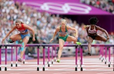 Derval O'Rourke qualifies for 100m Hurdles semi-final