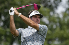 Bubba Watson tied for Travelers lead as Seamus Power sits four shots back