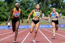 Healy holds off Adeleke in nail-biting finish to complete 400m and 200m double