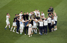 Czech Republic hit two second-half goals to stun 10-man Holland and book quarter-final spot