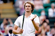 Alexander Zverev eases into Wimbledon second round after straight sets win