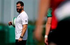 Andy Farrell does not expect to hook up with the Lions in South Africa