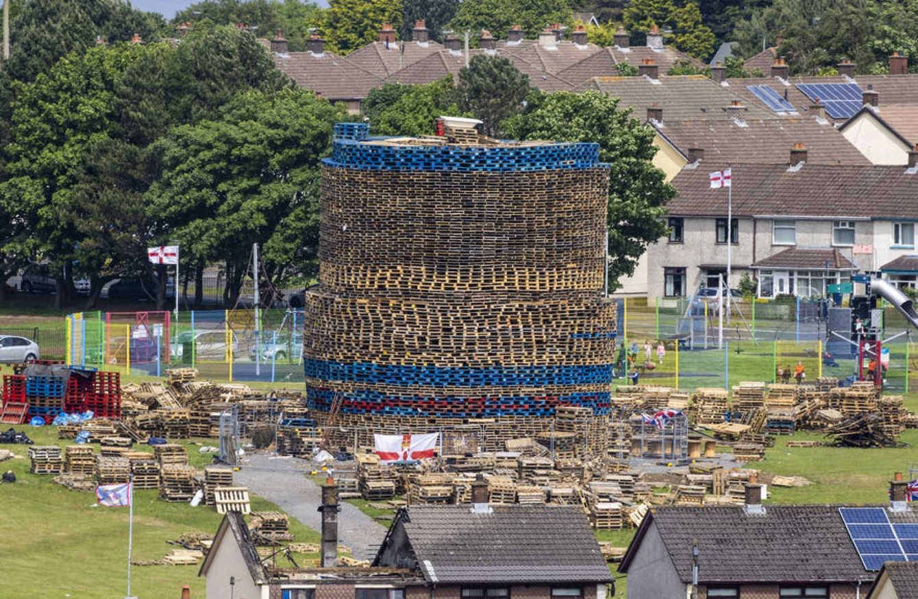 Northern Ireland Committee Head Apologises For Offence Caused By Bonfire Tweet