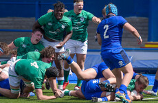 Ireland U20s come out on top of seven-try thriller against Italy