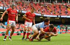 Wales held to draw by 14-man Argentina in Cardiff