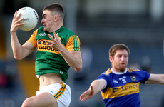 0-8 for O'Shea as Kerry end Tipp's reign as Munster champions