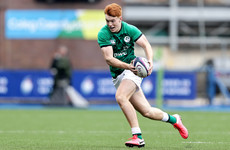 Murphy makes seven changes to Ireland U20s team to play France