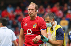 Tour captain Alun Wyn Jones will re-join the Lions tomorrow